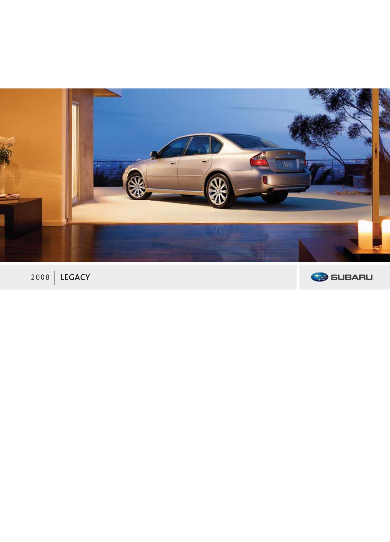2008 Subaru Legacy Brochure Page 5